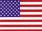 American Flag Decal - Sticker 5"X8"