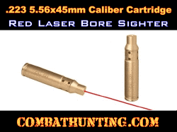 NcStar .223 5.56x45mm Cartridge Red Laser Bore Sighter