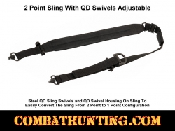 2 Point Sling With QD Swivels Adjustable