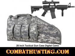 28 Inch Tactical Gun Case Digital Camo
