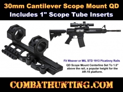 30mm Cantilever Scope Mount For AR-15