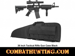 36 Inch Tactical Rifle Gun Case Black