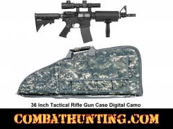 36 Inch Tactical Rifle Gun Case Digital Camo
