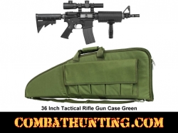 36 Inch Tactical Rifle Gun Case Green
