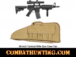 38 Inch Tactical Rifle Gun Case Tan