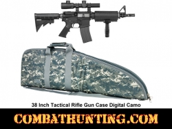 38 Inch Tactical Rifle Gun Case Digital Camo