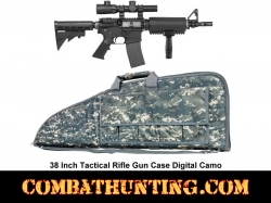 38 Inch Tactical Rifle Gun Case Digital Camo