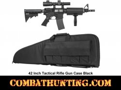 42 Inch Tactical Rifle Gun Case Black