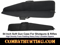 Shotgun Case Rifle Case 54"L X 8"H Color Black