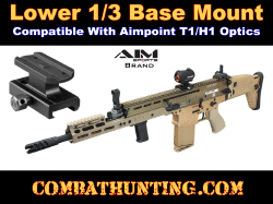 Lower 1/3 Aimpoint T1/H1 Base Mount MT071