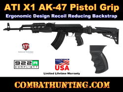 ATI AK-47 X1 Recoil Reducing Pistol Grip Black