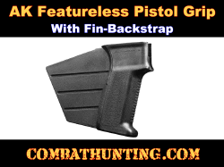 AK Featureless Pistol Grip With Fin/Backstrap