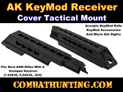 AK KeyMod Mount Receiver Cover