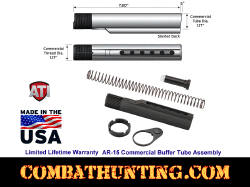 AR-15 Commercial Buffer Tube Kit Assembly