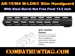 AR-15 M4 M-LOK® Slim Handguard Free Float 13.5 Inch