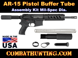 AR 15 Pistol Buffer Tube Kit Complete Assembly