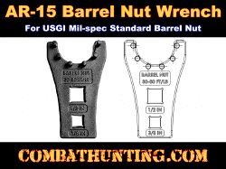 AR-15 Barrel Nut Wrench