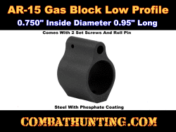 AR-15 Low Profile Gas Block .750 Micro