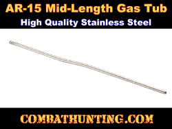 AR-15 Mid-Length Gas Tub Stainless Steel