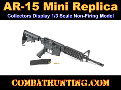 AR-15 Mini Replica 1/3 Scale Die Cast Metal RW Minis