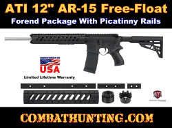 AR-15 Free Float Handguard 12