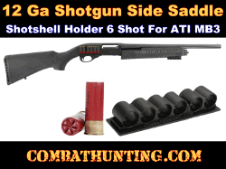 MB3 12 Ga Shotgun Side Saddle Shotshell Holder