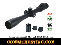 Leapers Accushot 3-12x44AO SWAT Rifle Scope