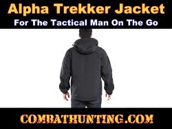 Alpha Trekker Tactical Jacket-Black
