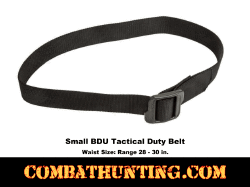 Small BDU Tactical Duty Belt-Waist Size 28-30