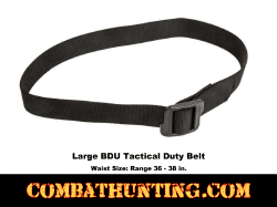 Large BDU Tactical Duty Belt-Waist Size 36-38