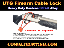 UTG Ultra Strong Shotgun Firearm Cable Lock