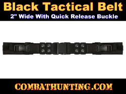 Black Tactical Belt