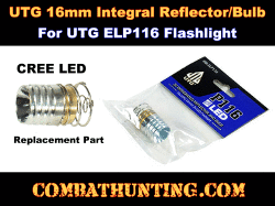 UTG 16mm Integral Reflector/Bulb for ELP116 Flashlight