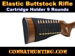 Buttstock Rifle Cartridge Holder