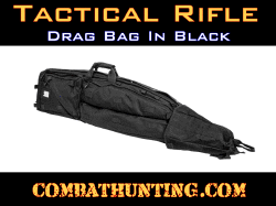 Sniper Rifle Drag Bag Black Black