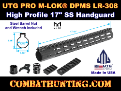 M-LOK® DPMS LR-308 High Profile 17" SS Handguard UTG PRO