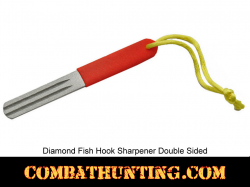 Diamond Fish Hook Sharpener Double Sided
