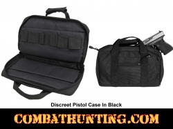 Discreet Pistol Case in Black