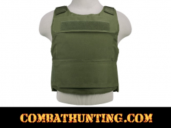 Ncstar Discreet Plate Carrier Vest Low Profile Green