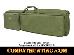 Double Rifle Case  Od Green 45 Inch