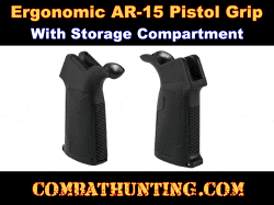 AR-15 A2 Ergonomic Pistol Grip With Storage