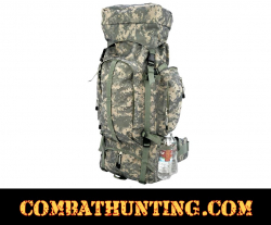 Digital Camo Water-Resistant Heavy-Duty Mountaineer's Backpack