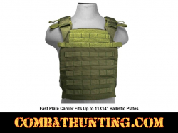 Fast Plate Carrier Fits Up to 11X14" Ballistic Plate Green