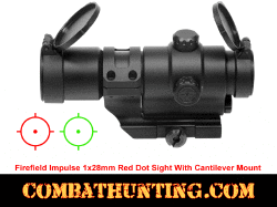 Firefield Impulse 1x28mm Red Dot Sight With Cantilever Mount