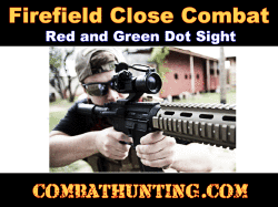 Firefield Close Combat Red and Green Dot Sight
