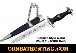 German Style World War II Era SS M33 NSKK Knife