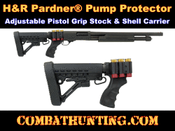 H&R Pardner Pump Protector Pistol Grip Stock & Side Saddle