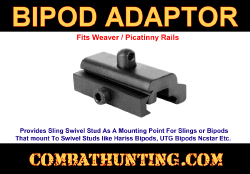 Picatinny Rail Bipod Adapter