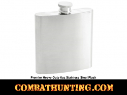 Liquor Flask Stainless Steel Heavy-Duty 6oz 