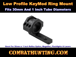 KeyMod Flashlight/Laser Sight 1 Inch-30mm Ring Mount VMLPKMR